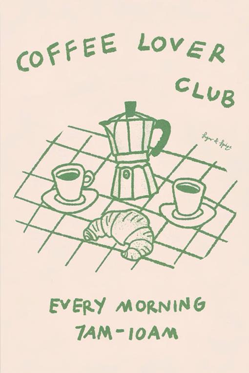 Coffee Lover Club Hot on Sale