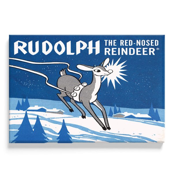 Rudolph Retro Kerstkaart Supply