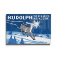 Rudolph Retro Kerstkaart Supply