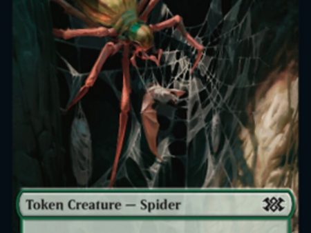 Spider    Knight Double-Sided Token [Double Masters 2022 Tokens] For Discount