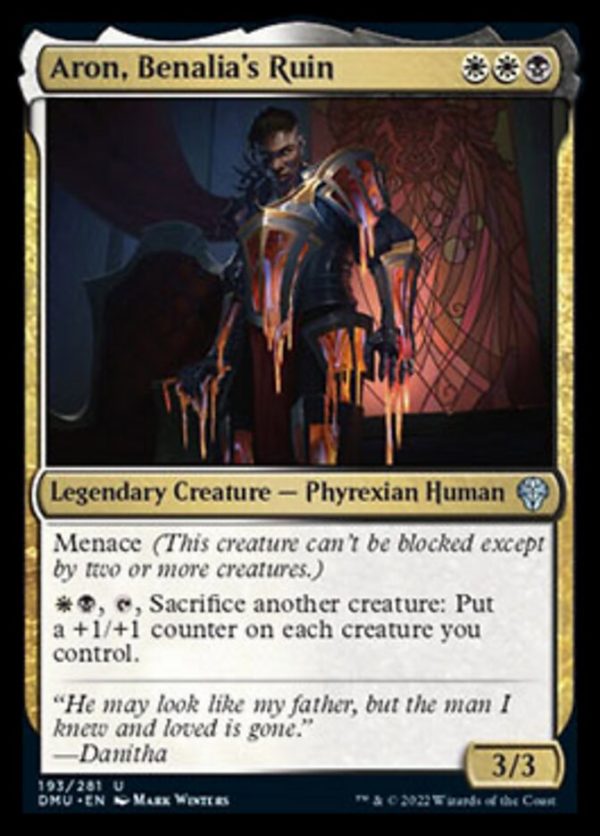 Aron, Benalia s Ruin [Dominaria United] Supply