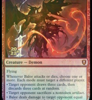 Balor [Commander Legends: Battle for Baldur s Gate Prerelease Promos] Discount