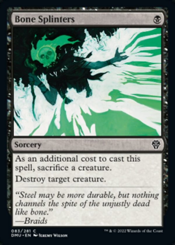 Bone Splinters [Dominaria United] Sale