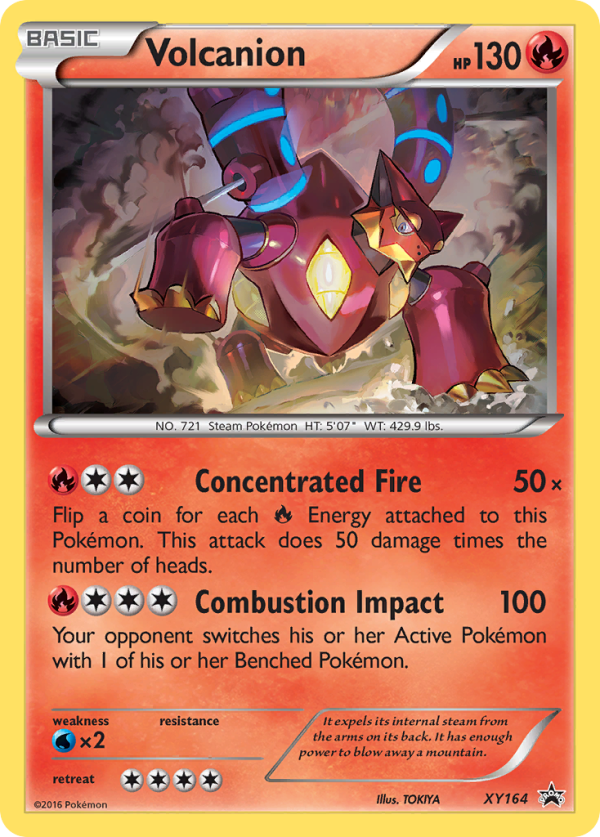 Volcanion (XY164) [XY: Black Star Promos] For Sale