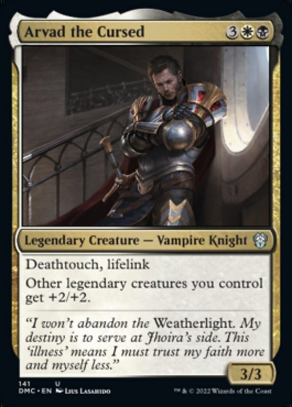 Arvad the Cursed [Dominaria United Commander] Online Hot Sale