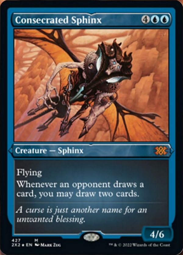 Consecrated Sphinx (Foil Etched) [Double Masters 2022] Sale