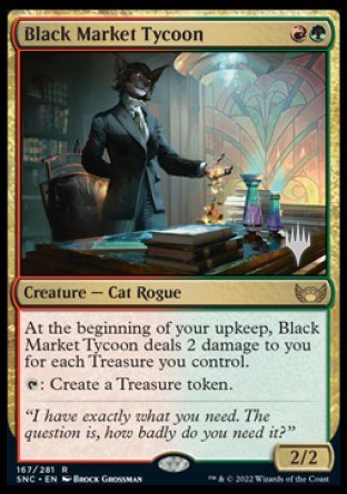 Black Market Tycoon (Promo Pack) [Streets of New Capenna Promos] Sale