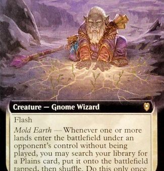 Deep Gnome Terramancer (Extended Art) [Commander Legends: Battle for Baldur s Gate] Sale