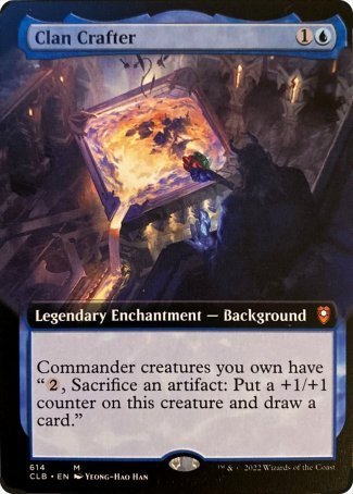 Clan Crafter (Extended Art) [Commander Legends: Battle for Baldur s Gate] Online Hot Sale