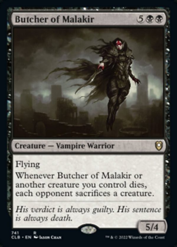 Butcher of Malakir [Commander Legends: Battle for Baldur s Gate] Supply