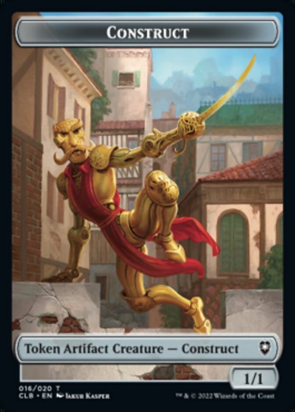 Construct Token [Commander Legends: Battle for Baldur s Gate Tokens] Sale