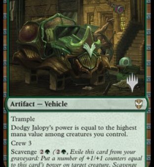 Dodgy Jalopy (Promo Pack) [Streets of New Capenna Commander Promos] Online now