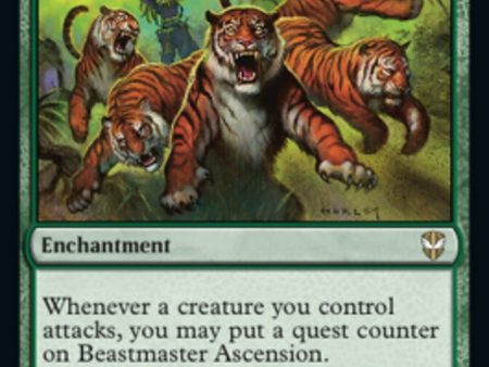 Beastmaster Ascension [Streets of New Capenna Commander] Cheap