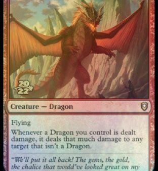 Wrathful Red Dragon [Commander Legends: Battle for Baldur s Gate Prerelease Promos] Online Sale