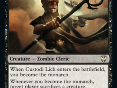 Custodi Lich [Streets of New Capenna Commander] Online Sale