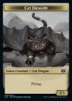 Cat Dragon    Vampire Double-Sided Token [Double Masters 2022 Tokens] Online now