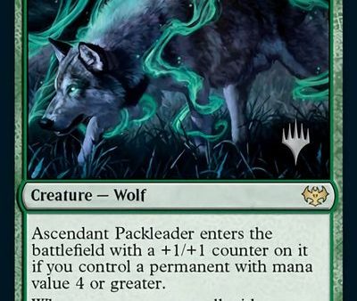 Ascendant Packleader (Promo Pack) [Innistrad: Crimson Vow Promos] Sale