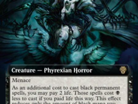 Defiler of Flesh (Extended Art) [Dominaria United] Hot on Sale