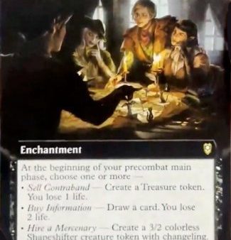 Black Market Connections (Extended Art) [Commander Legends: Battle for Baldur s Gate] For Cheap