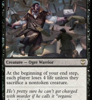 Bellowing Mauler (Promo Pack) [Streets of New Capenna Commander Promos] For Cheap