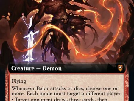 Balor (Extended Art) [Commander Legends: Battle for Baldur s Gate] Hot on Sale