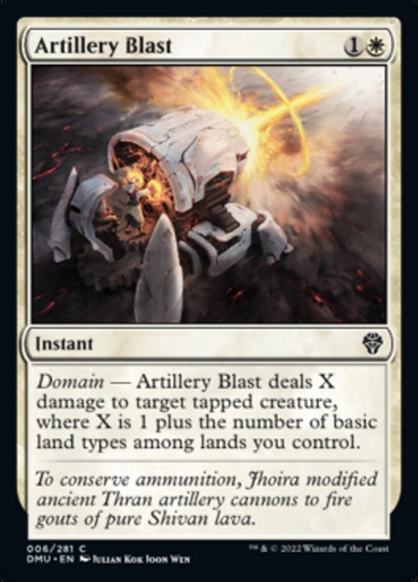 Artillery Blast [Dominaria United] For Cheap