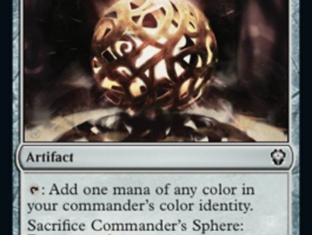 Commander s Sphere [Dominaria United Commander] Hot on Sale