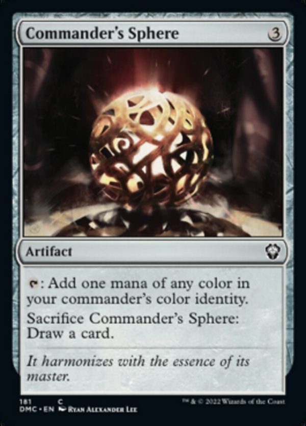 Commander s Sphere [Dominaria United Commander] Hot on Sale