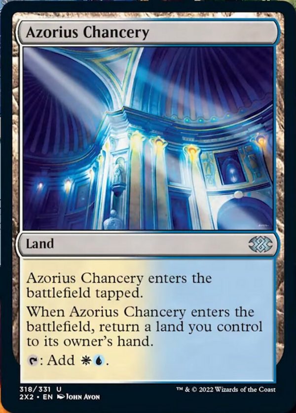 Azorius Chancery [Double Masters 2022] Online