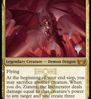 Ziatora, the Incinerator (Promo Pack) [Streets of New Capenna Promos] Fashion