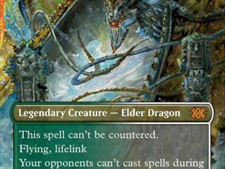 Dragonlord Dromoka (Borderless Alternate Art) [Double Masters 2022] For Discount