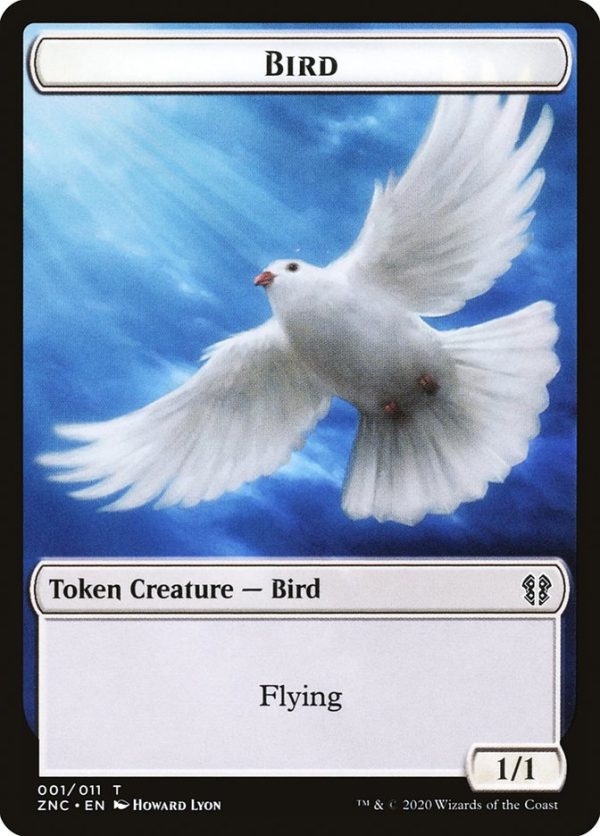 Bird    Kor Ally Double-Sided Token [Zendikar Rising Commander Tokens] Online Hot Sale