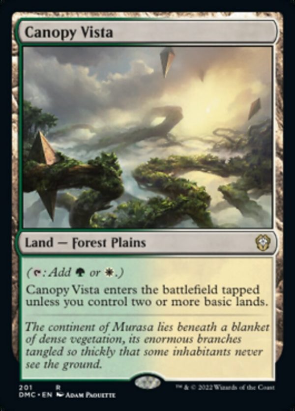 Canopy Vista [Dominaria United Commander] For Discount