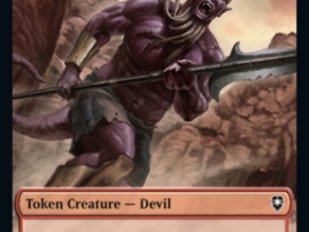 Devil Token [Commander Legends: Battle for Baldur s Gate Tokens] Online now