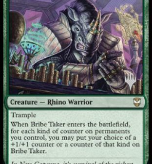 Bribe Taker (Promo Pack) [Streets of New Capenna Commander Promos] Sale