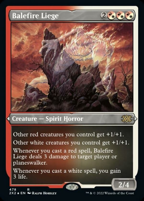 Balefire Liege (Foil Etched) [Double Masters 2022] Supply