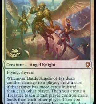 Battle Angels of Tyr [Commander Legends: Battle for Baldur s Gate Prerelease Promos] on Sale