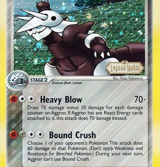 Aggron (2 92) (Stamped) [EX: Legend Maker] Online now