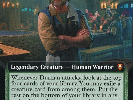 Durnan of the Yawning Portal (Extended Art) [Commander Legends: Battle for Baldur s Gate] Supply