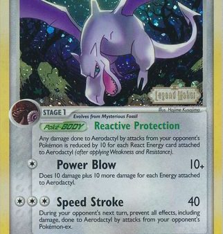 Aerodactyl (1 92) (Stamped) [EX: Legend Maker] For Cheap