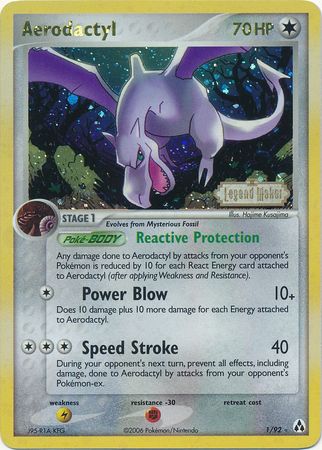 Aerodactyl (1 92) (Stamped) [EX: Legend Maker] For Cheap