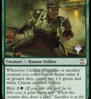 Caldaia Guardian (Promo Pack) [Streets of New Capenna Commander Promos] For Cheap