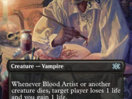 Blood Artist (Borderless Alternate Art) [Double Masters 2022] Sale