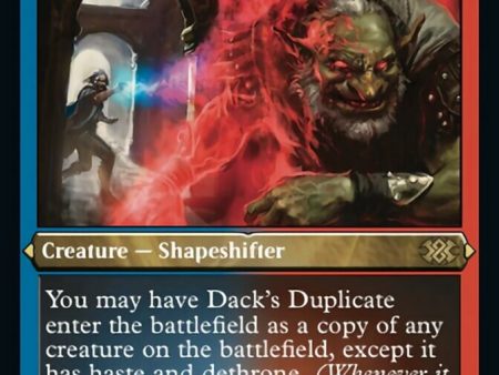 Dack s Duplicate (Foil Etched) [Double Masters 2022] Supply