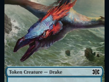 Drake    Knight Double-Sided Token [Double Masters 2022 Tokens] Online Sale