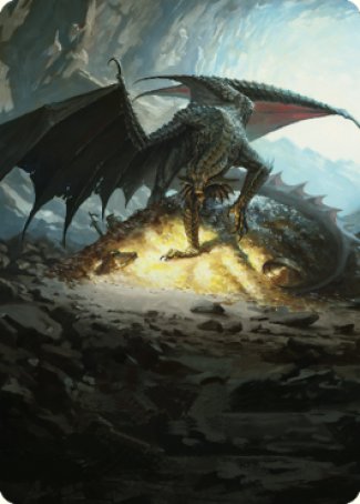 Ancient Copper Dragon Art Card (04) [Commander Legends: Battle for Baldur s Gate Art Series] For Sale