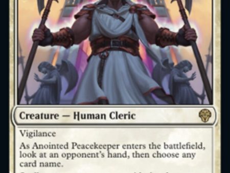 Anointed Peacekeeper [Dominaria United] Cheap