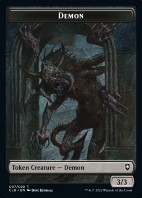 Demon Token [Commander Legends: Battle for Baldur s Gate Tokens] Online