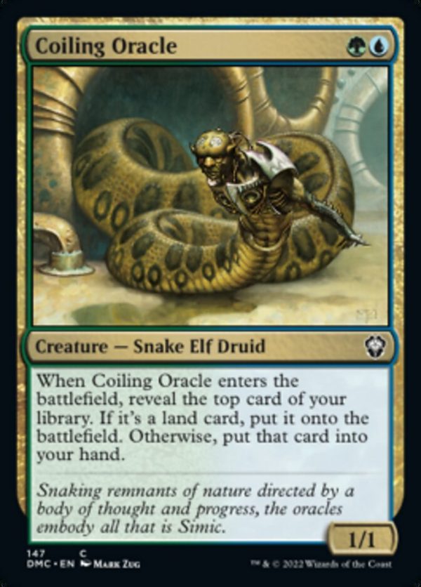 Coiling Oracle [Dominaria United Commander] Online Sale