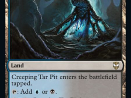 Creeping Tar Pit [Streets of New Capenna Commander] Sale